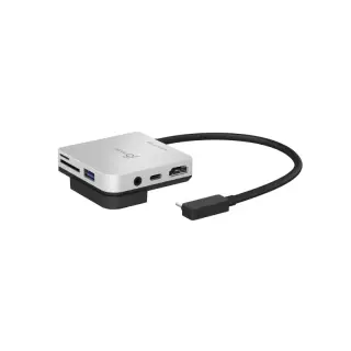 j5create Docking Station for iPad Pro Type-C To ( HDMI-4K+Type-C+USB3.0+SD/TF Card+Audio) JCD612