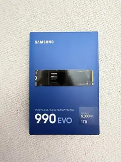 Samsung 990 EVO 1TB NVMe M.2 SSD PCIe 4.0 x4 / 5.0 x2 Neu OVP MZ-V9E1T0BW