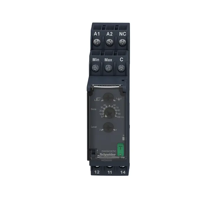 Schneider RM22LG11MR Relay | Level control relay RM22-L, 24..240 V AC/DC, 1 C/O