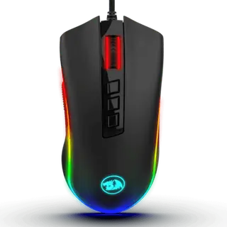 Redragon M711-2 COBRA RGB Optical Gaming Mouse with 16.8 Million RGB Color Backlit, 12,400 DPI Adjustable, Comfortable Grip, 7 Programmable Buttons
