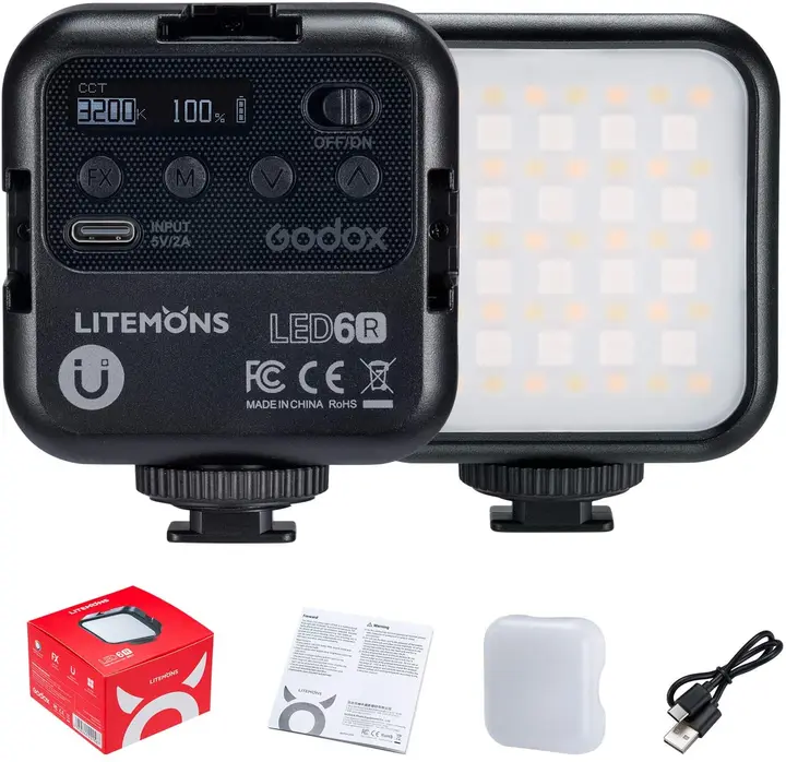 GODOX LITEMONS LED6R RGB LED