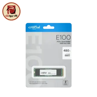 Crucial E100 Gen4 480GB PCIe 4.0 NVMe M.2 SSD, CT480E100SSD8