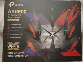 TP-LINK Archer GX90 Tri-Band Gaming WiFi 6 Router (AX6600) Sealed NIB