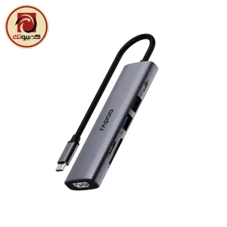 Rapoo XD61 USB-C 6-in-1 Multi-Function Docking Station