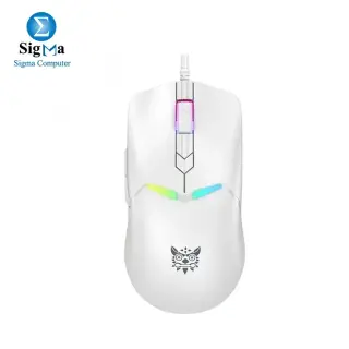 ONIKUMA CW929 Wired Gaming Mouse - WHITE