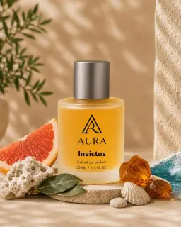 عطر أورا إنفيكتوس AURA Invictus, عطر رجالي فاخر بنفحات الجريب فروت والبحر والأخشاب 50ml
