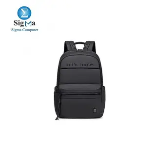 Arctic Hunter B00536 Casual Water Resistant 15.6-inch Laptop Backpack Black