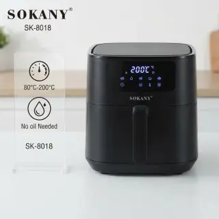 قلاية سوكاني (Sokany Air Fryer), سعة 5 لتر