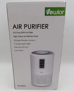Vewior Air Purifier for Home up to 1600ft² H13 True HEPA Fragrance Night Light