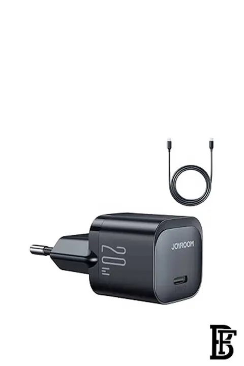 Joyroom JR-TCF02 PD 20W Mini Intelligent EU Fast Charger with C to C Cable