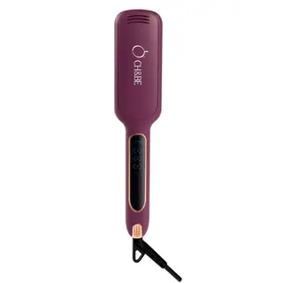 CH&BE Wide Straightener Digital Hair Straightener, 60 Watt - 230 Celsius - Violet - CB_S04