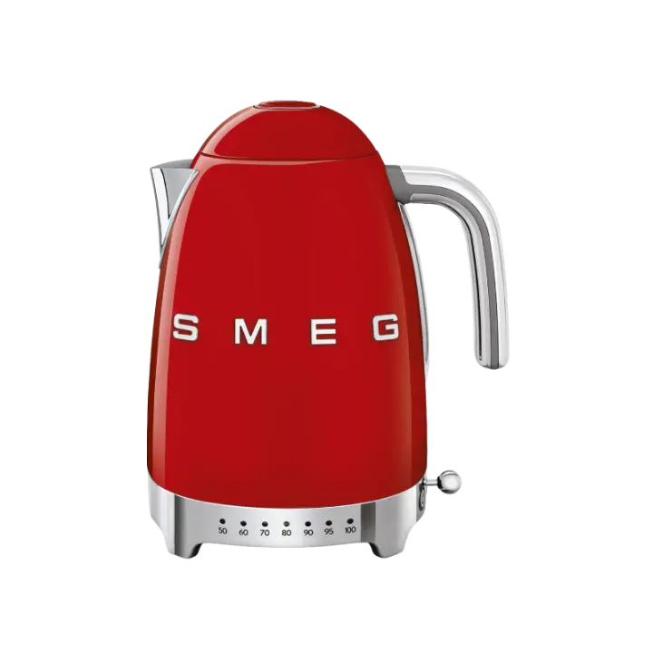 Smeg Kettle Retor Electric 1.7L 2400 W (KLF04RDEU), Red