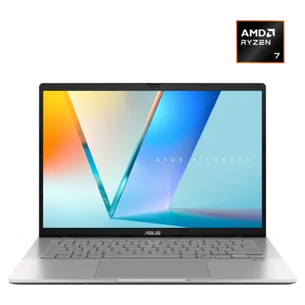 ASUS Vivobook S14 M3407KA-SF155W ( 90NB16P1-M00620 ) AMD Ryzen AI 5 330-16GB, 512GB SSD, 14 OLED Full HD+, AMD Radeon Graphics XDNA NPU up to 50TOPS, Windows 11, IR Camera