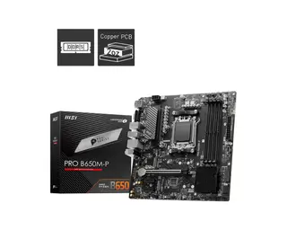 MSI PRO B650M-P AMD AM5 Motherboard