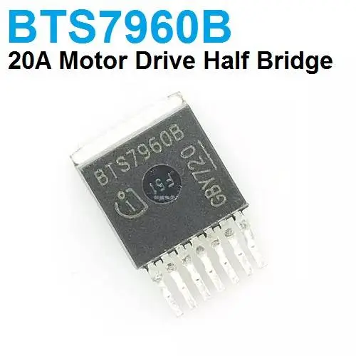 BTS7960B Motor Driver 20A High Current PN Half Bridge