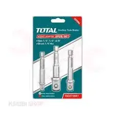 طقم ادبتور 3/8 1/4 1/2 توتال TAC273651