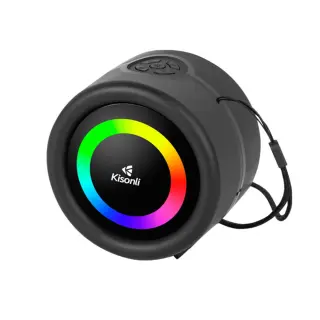 KISONLI S16 Bluetooth 5.0 Speaker FM TF USB Hand Free Call Wireless 5W Output 500mAh Battery سماعة بلوتوث محمولة ٥ واط كيسونلي
