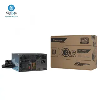 SEASONIC Core GC-850 ATX3 850W Atx 3.1 80 Plus Gold Braidad Cables Hydro Dynamic Bearing Fan