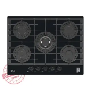 HPT713G, Gas Hob 5 Eyes Heavy Duty Grids