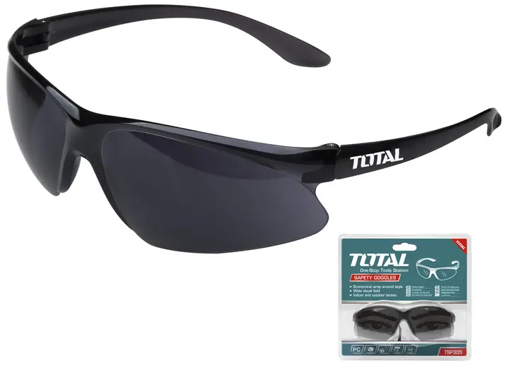 نظارة لحام سوداء توتال TSP305
