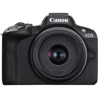 New Canon EOS R50 Camera with RF-S 18-45mm Kit - Black