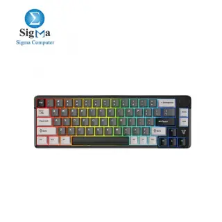 FANTECH MK919 ATOM PRO Wireless Mechanical Keyboard Sky BLACK Blue Switch