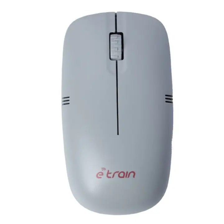 E-train (MO10A) Wireless Optical Mouse 1200DPI - Gray