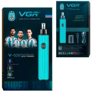 VGR ماكينة حلاقة الأنف القابلة للشحن V-629