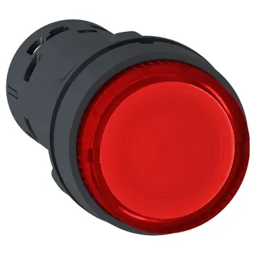 شنايدر XB7NW3461 | إيلوم. بي بي, لمبة, زنبرك Rtn -1NO, أحمر, 230 فولت