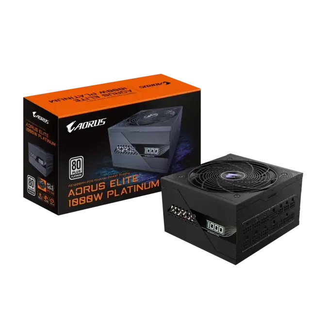 AORUS ELITE P1000W 80+ Platinum Modular PCIe 5.0 Full Modular Power Supply