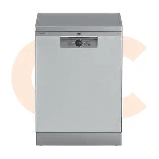 Best-Selling Dishwasher Beko 60 Cm 15 Set 6 Programs Silver Inverter Model BDFN26520XQ | Available Now at EHAB Center Home Appliances