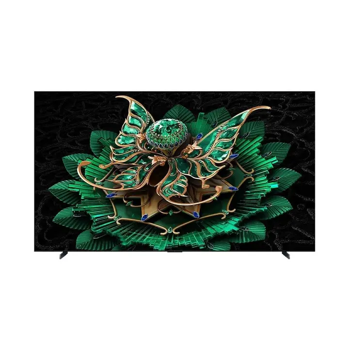 شاشة تي سي إل 4K 55 بوصة سمارت بدون فريم QD-Mini LED ريسيفر داخلي 55C6K