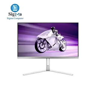 PHILIPS Evnia 27M2N8500 26.5-inch QHD OLED Gaming Monitor, 360Hz, 0.03ms, HDR400, FreeSync Premium, G-Sync Compatible, 2× HDMI 2.1, DisplayPort 1.4, USB Hub, White