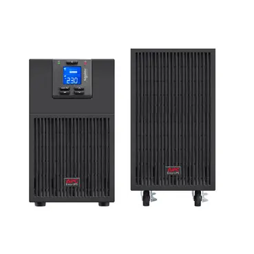 شنايدر SRV6KIL UPS | APC Easy UPS On-Line، 6 كيلو فولت أمبير/6 كيلو وات، برج، 230 فولت، منفذ سلك صلب 3 أسلاك (1P+N+E)، فتحة بطاقة ذكية، شاشة LCD، وقت تشغيل ممتد