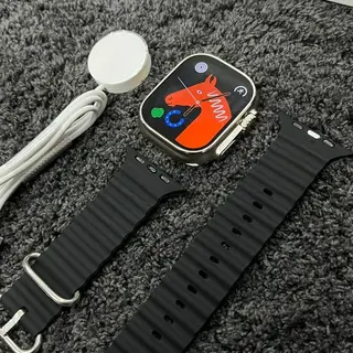SMATWATCH WEARFIT HK9 ULTRAMAX BLACK, ساعة ذكية ويرفيت إتش كيه 9 ألترا ماكس أسود