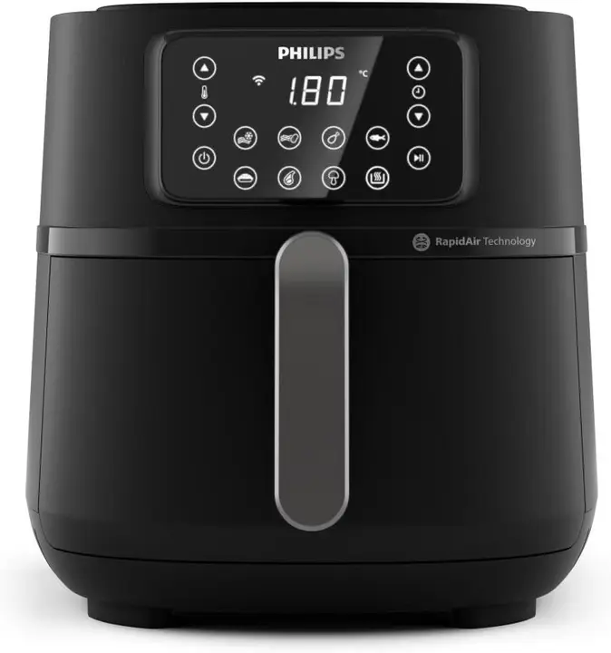 NEW PHILIPS HD9285 5000 Series 2000W 7.2L/1.4Kg WiFi Air Fryer RRP £239.99 -Z82