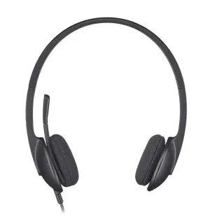 Logitech H340 USB Wired Computer Headset With Noise Cancelling Microphone