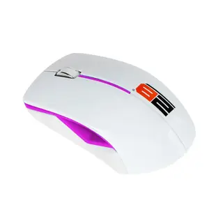2B (MO33P) 2.4G Wireless Mouse, Pink With White Cover