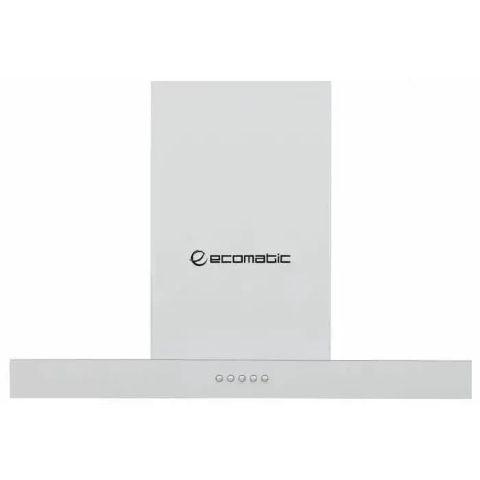 Ecomatic T-Shaped Chimney Built In Hood, 60 cm, Stainless Steel - H6307TB