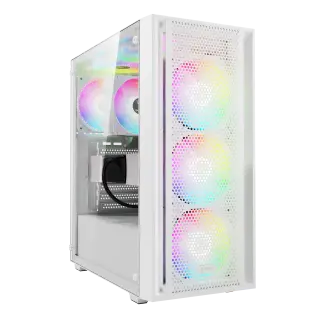 GAMDIAS AURA GC2 ELITE WH ARGB Mid-Tower Case With AURA GP750W Power Supply