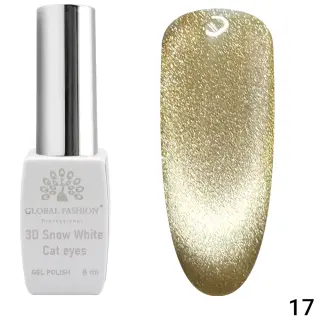 Cat Eye Global Fashion 3d Snow 8ml 17