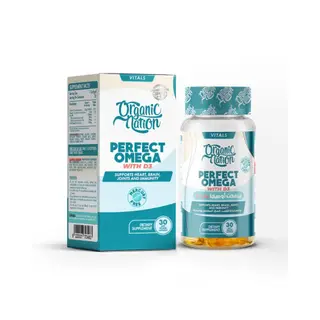 Organic Nation Perfect Omega with D3 30-capsules