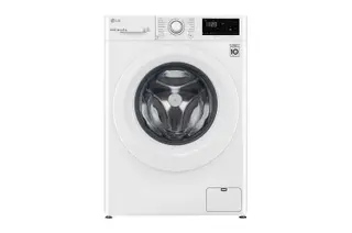 Front Load Washer 8KG , AI Direct Drive Motor ,1200 RPM , Steam , White Color