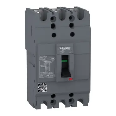 Schneider EZC100H3015 | circuit breaker Easypact EZC100H, TMD, 15 A, 3 poles 3d