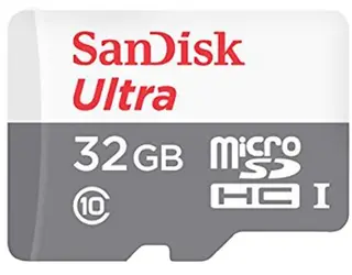 SanDisk Ultra 32 GB Class10 MicroSD Memory Card