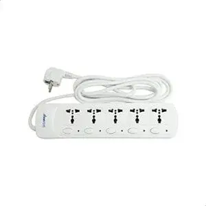 Gigamax -B453 Power Strip, 5 Sockets, 2500 Watts