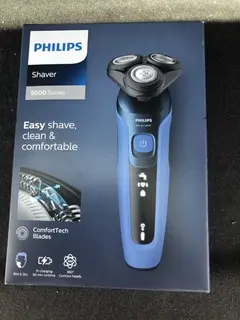 Philips Series 5000 Rechargeable Men's Electric Shaver - Dark Royal Blue...