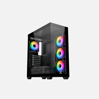 Xigmatek Blast 4 FAN ARGB + X-Power 600w 80 Plus White Super Tower Case