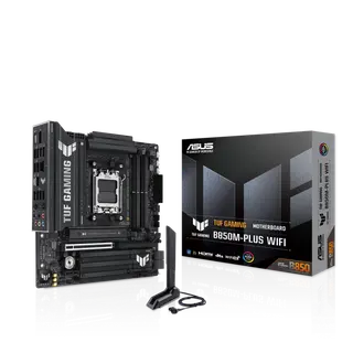 ASUS TUF GAMING B850M-PLUS WIFI DDR5, PCIe 5.0, 3X M.2 AM5 AMD MOTHERBOARD