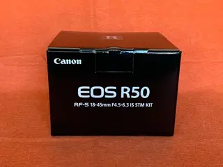 Canon EOS R50 w/RF-S 18-45mm Lens Mirrorless Camera Kit. 24MP. 4K Video. NEW!